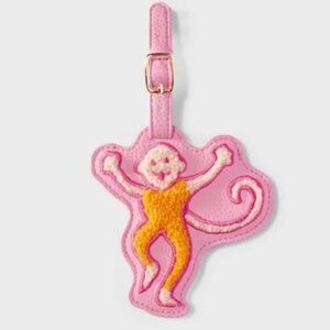 Roller Rabbit x Target Sea Life Luggage Tag Pink Orange IN HAND